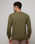 Details Sweatshirt Jumper Round Neck Bubbling Texture