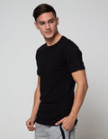 Cole Short Sleeve T-Shirt Top Black Big 