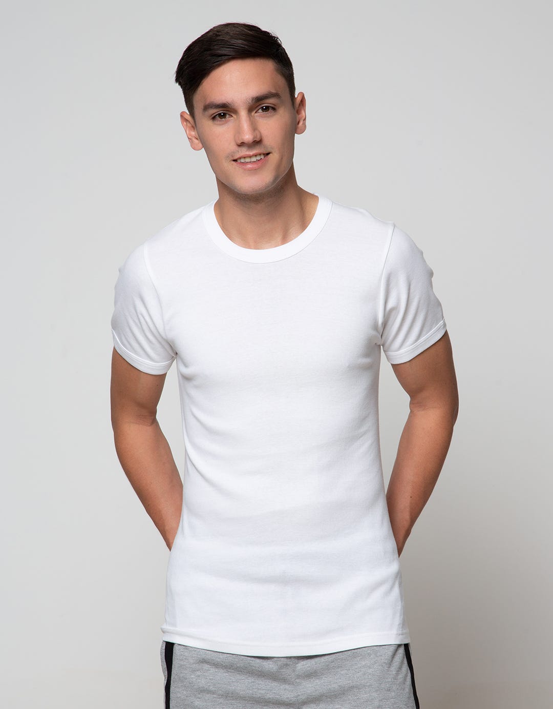 Cole Short Sleeve T-Shirt Top Black Big 