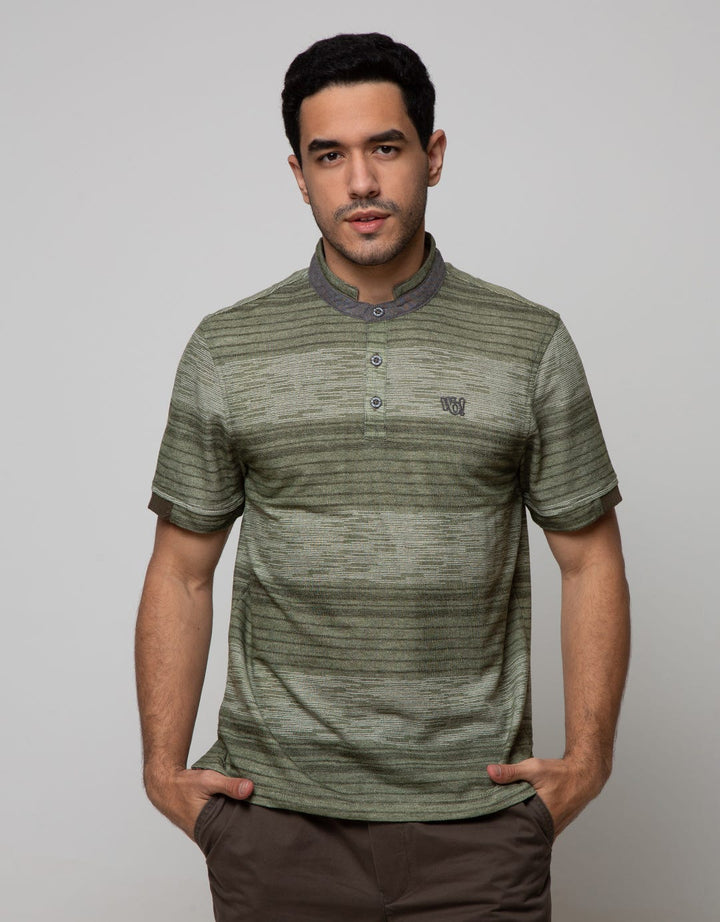 Watchout Casual T-Shirt Three Button