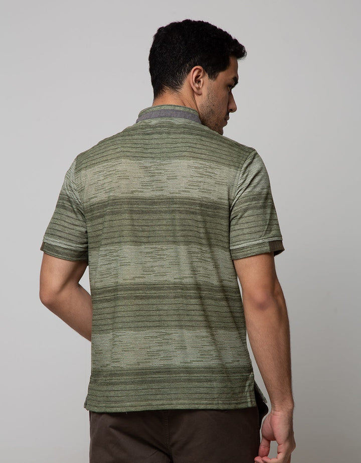 Watchout Casual T-Shirt Three Button