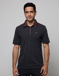 Watchout Casual Polo Shirt Check Collar