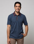Watchout Casual Polo Shirt Check Collar