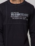 Watchout Casual Sweatshirt Line Contrast