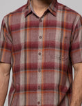 Watchout Casual Shirt Plaid Motif