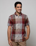 Watchout Casual Shirt Big Check Motif