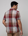Watchout Casual Shirt Big Check Motif
