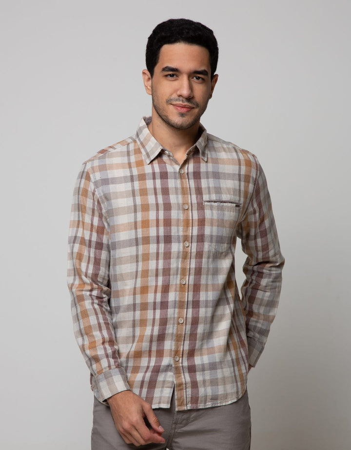 Watchout Plaid Casual Shirt