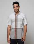 Watchout Casual Shirt Motif Stripe