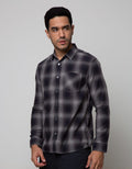 Watchout Jeans Shirt Plaid Motif