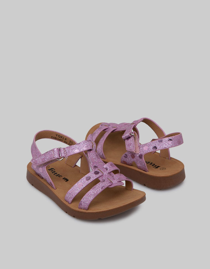 Little M Ankle Strap Sandals Girls