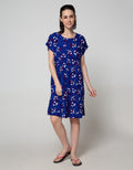 SS MIDI DRESS RED