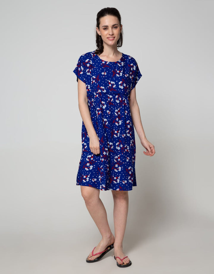 SS MIDI DRESS RED