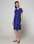 SS MIDI DRESS RED
