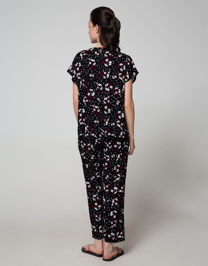 SS PYJAMA PANTS RED