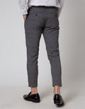 Andrew Smith Plaid Formal Celana Panjang Pria