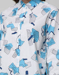 Nevada Long Sleeve Shirt Abstract Print 01