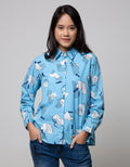 Nevada Long Sleeve Shirt Abstract Print 01