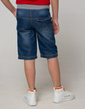 Marvel Short Pants Denim Spiderman Amazing Destroy