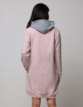 Nevada Long Sleeve Midi Dress Twinning Wording