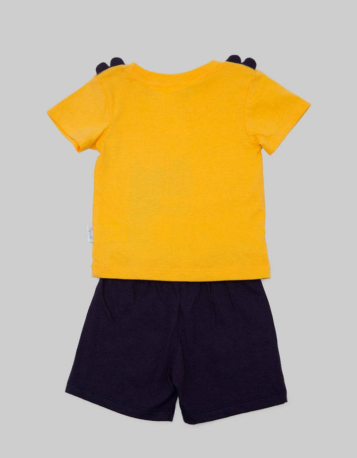 Pipiniko Top - Bottom Set Boys Dino Hug Me