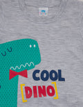 Pipiniko Top - Bottom Set Boys Cool Dino