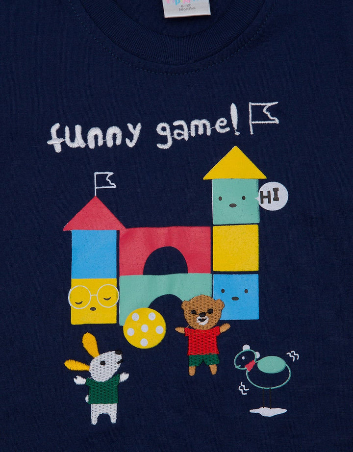Pipiniko Short Sleeve T-Shirt Funny Game