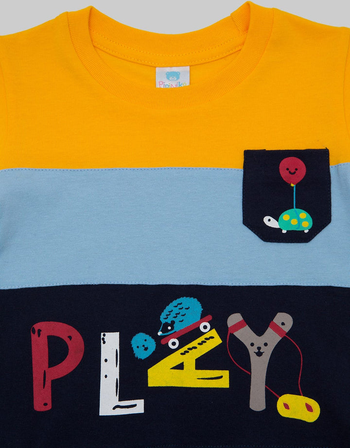 Pipiniko Short Sleeve T-Shirt Cut And Sewn Play