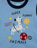Pipiniko Short Sleeve T-Shirt Zebra Super Funny