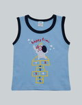 Pipiniko Short Sleeve T-Shirt Singlet Gajah Happy Time