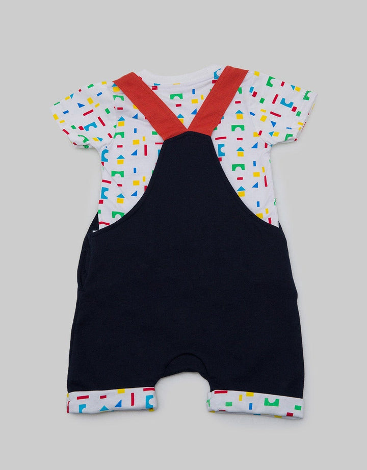 Pipiniko Short Jumpsuit Gajah With Pocket