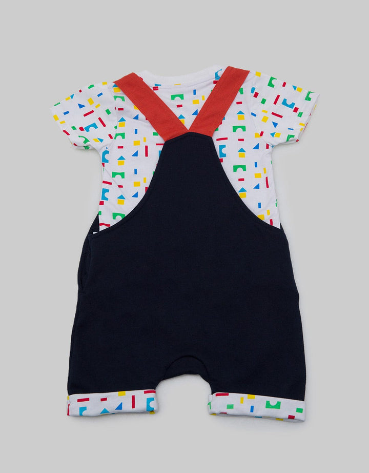 Pipiniko Short Jumpsuit Gajah With Pocket