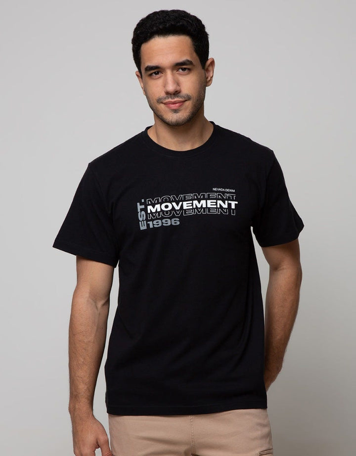 Nevada Short Sleeve T-Shirt Print Movement