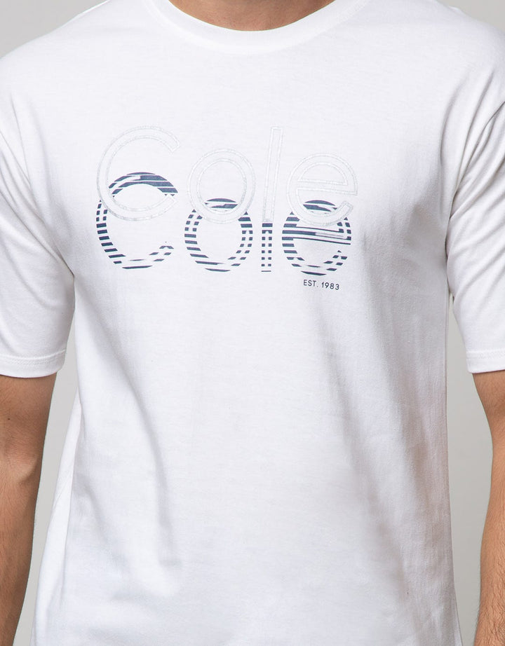 Cole Short Sleeve T-Shirt Print Cole Shadow Two Color