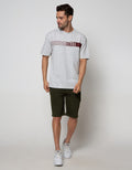 Cole Short Sleeve T-Shirt Print Chest Stripe