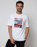 Cole Short Sleeve T-Shirt Print Colorfull Block