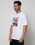 Cole Short Sleeve T-Shirt Print Colorfull Block