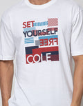 Cole Short Sleeve T-Shirt Print Colorfull Block
