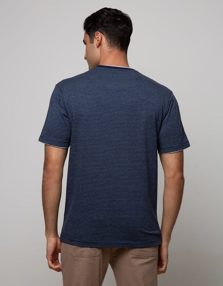 Cole Short Sleeve T-Shirt Fider Layer Print