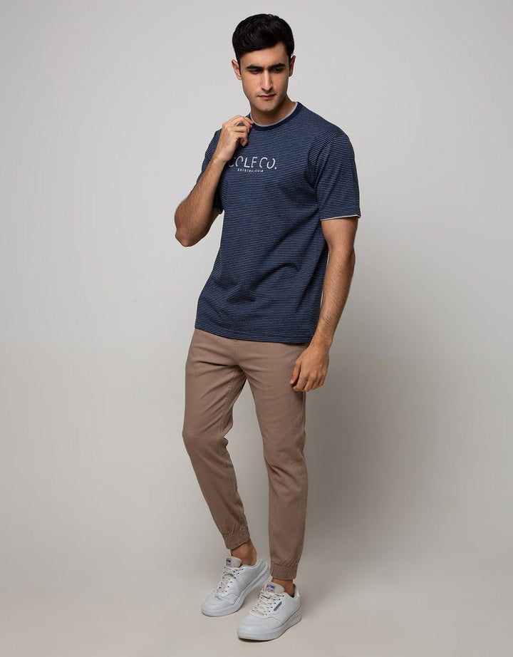Cole Short Sleeve T-Shirt Fider Layer Print