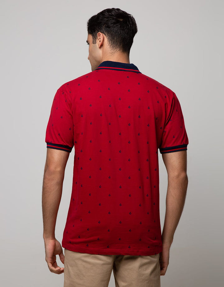 SS POLO SHIRT PRINT