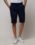 SHORT PANTS RIB PRINT