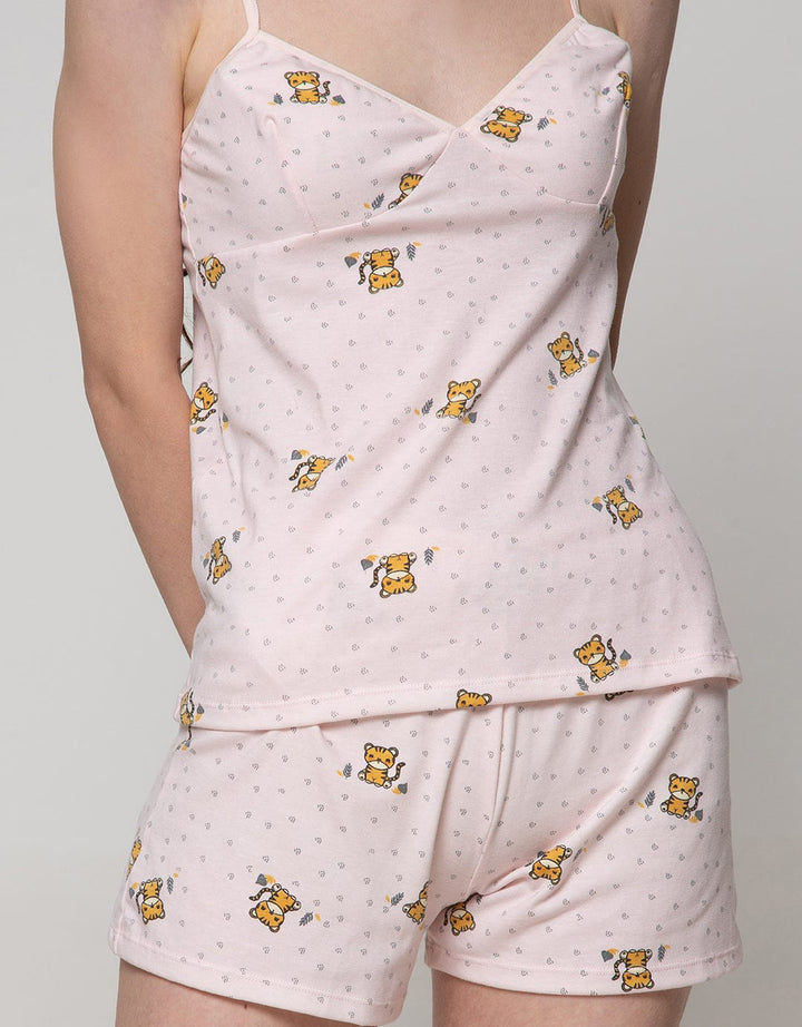 Nevada Lingerie Set Funny Tiger