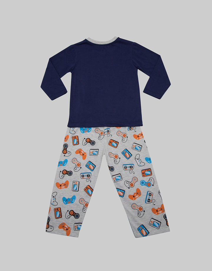 Kidz Too Top - Bottom Pajama Set Game Console Pants