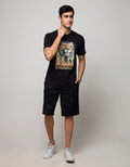 T Zone Short Sleeve T-Shirt Fotoprint Animal Dream Hunter