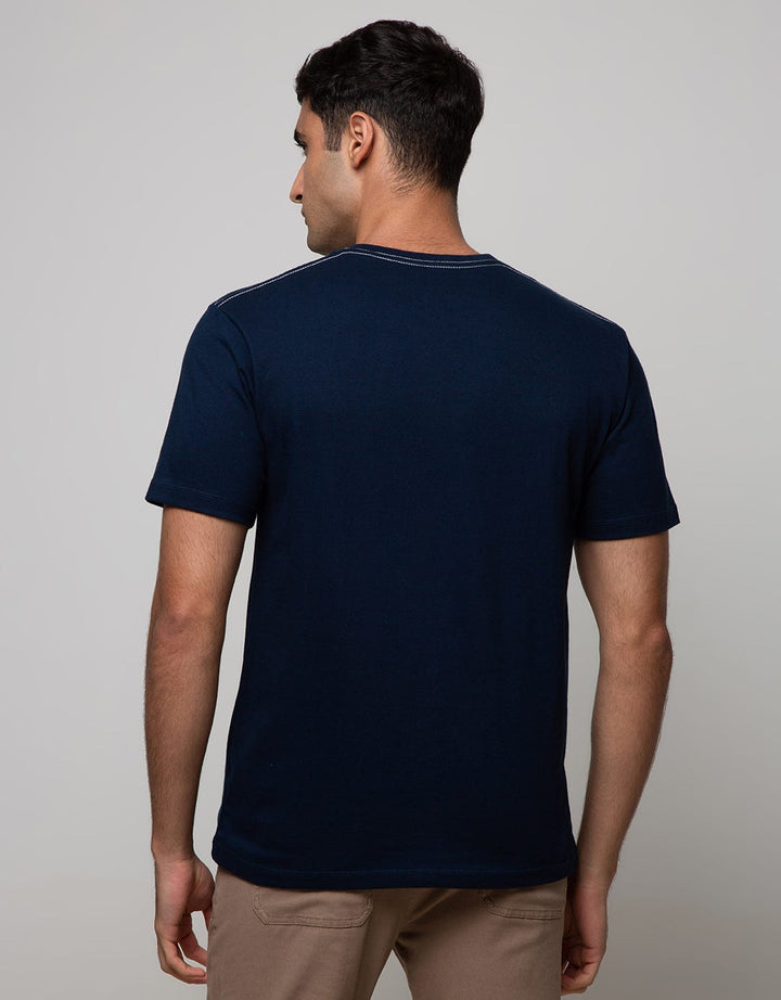 T Zone Short Sleeve T-Shirt Photoprint Animal Lion