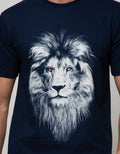 T Zone Short Sleeve T-Shirt Photoprint Animal Lion