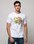 T Zone Short Sleeve T-Shirt Print Coll Ind Food Jajanan