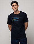 T Zone Short Sleeve T-Shirt Print Graphic Theme Comp Coding