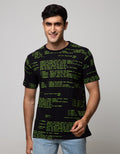 T Zone Short Sleeve T-Shirt Print Graphic Theme Comp Fullprint